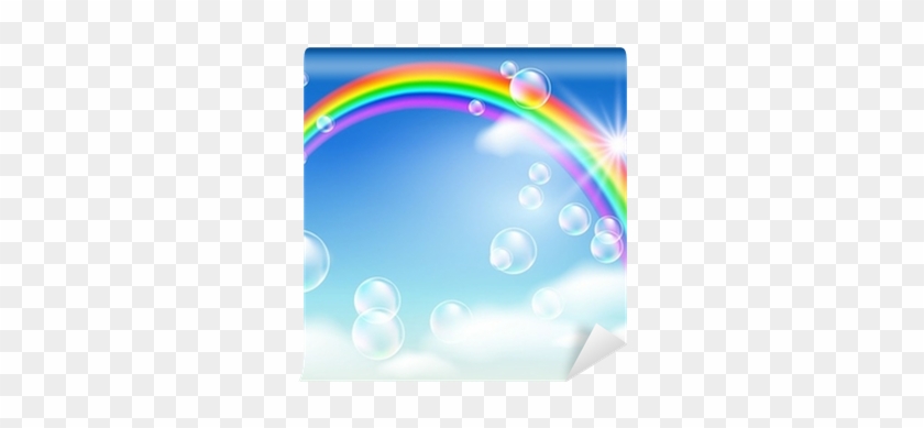 Fabulous Rainbow With Clouds Transparent With Rainbow - Clouds With Rainbow Background #507974