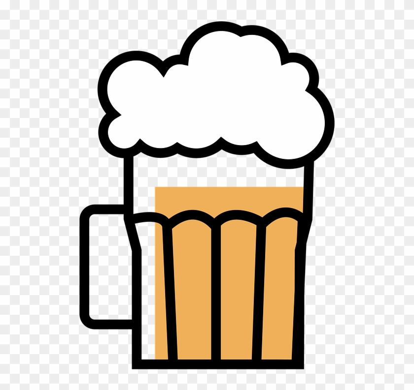 Beer Mug Clip Art 13, - Beer Illustration Png #508197