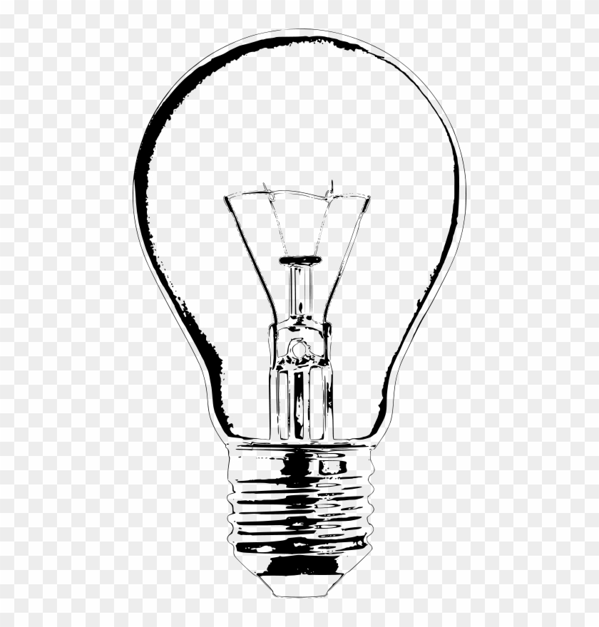 Get Notified Of Exclusive Freebies - Light Bulb Vector Sketch #508242