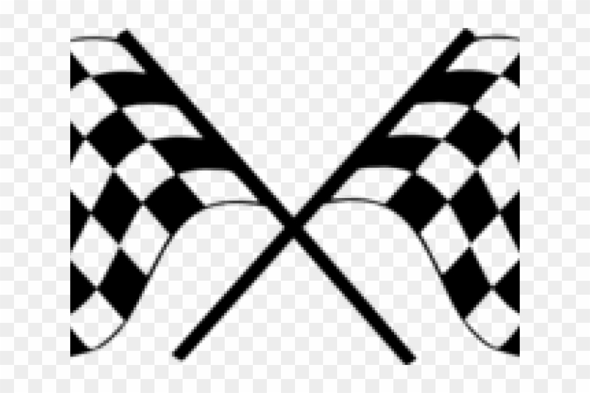 Racing Clipart Chequered Flag - Race Flag Png #508375