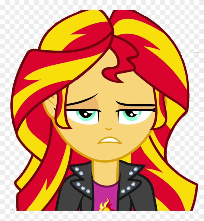 Sunset Shimmer Vector By Ytpinkiepie2 - Mlp Eg Sunset Shimmer Angry #508398