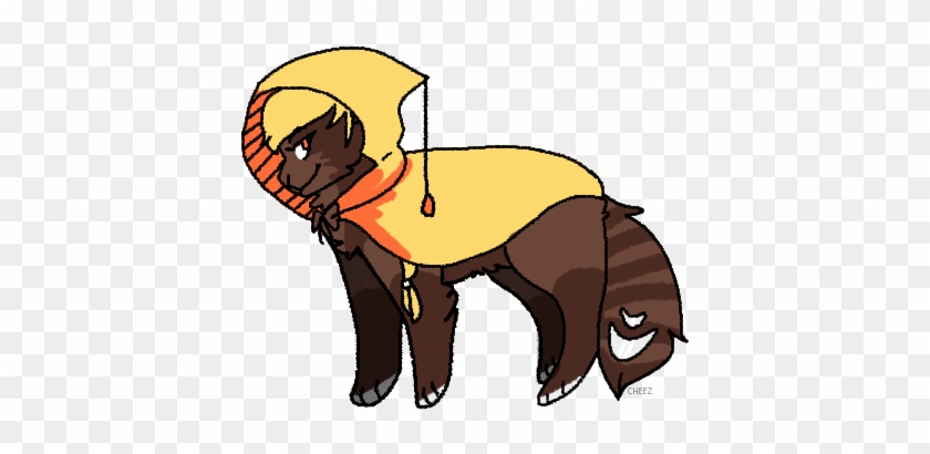 Rahmat554 1 0 She Wears A Hood By Quesiopea - Cartoon #508423