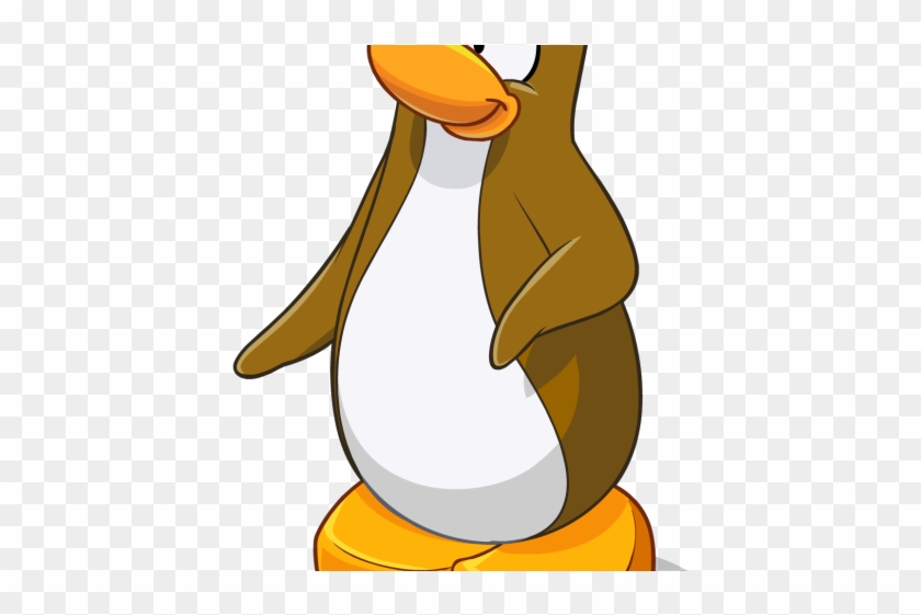 Brown Clipart Penguin - Penguin #508436
