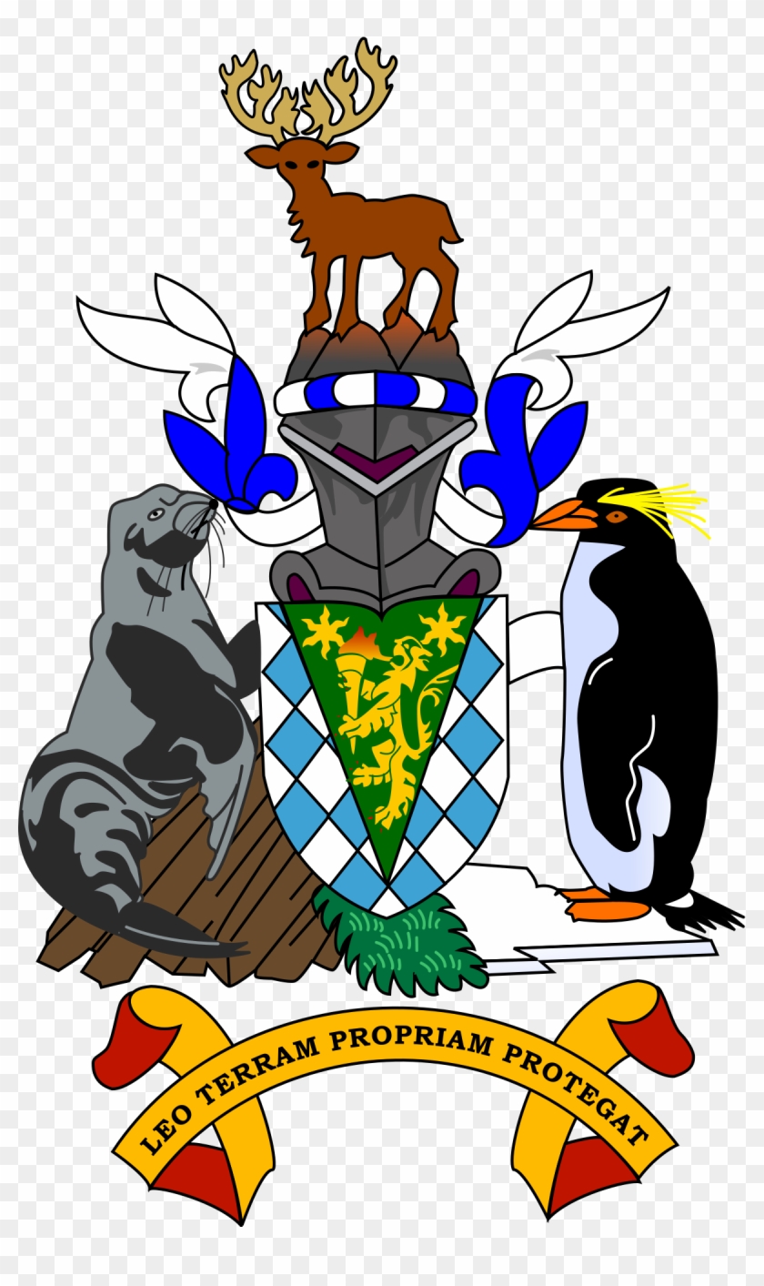 South Georgia And The South Sandwich Islands Sovereignty - Best Coat Of Arms #508521