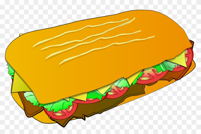 Sandwich Png 28, Buy Clip Art - Sandwich De Lomito Dibujo #508540