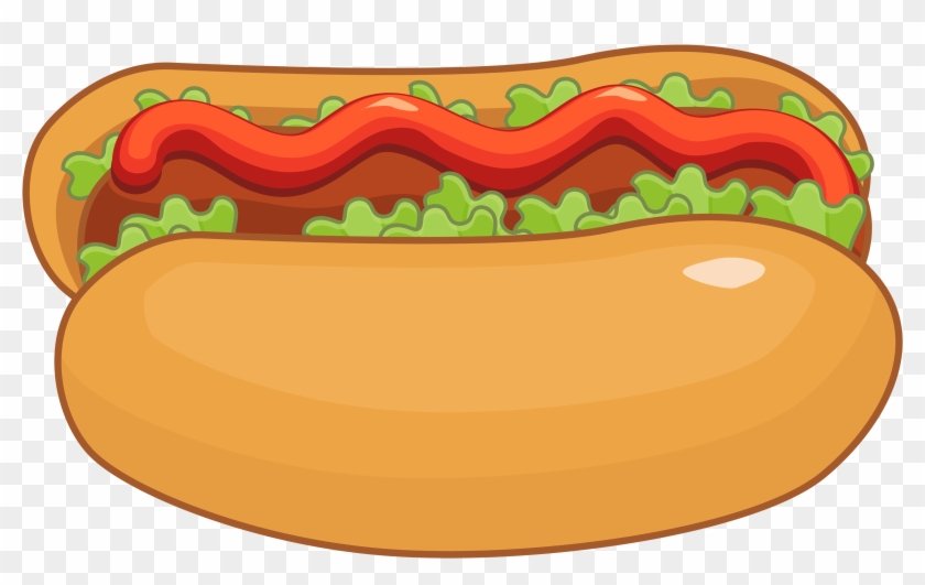 Hot Dog Clipart Sandwich - Clip Art #508555