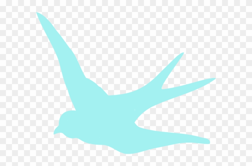 Blue Swallow Clip Art - Clip Art #508578