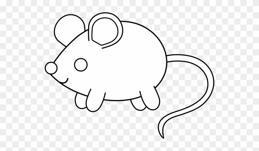 Mouse - Easy Cute Mouse Drawing #508596