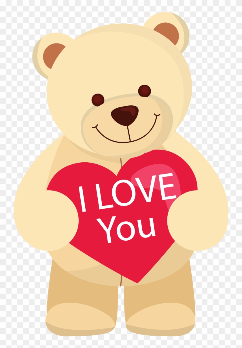 Teddy Bear Png Transparent Free Images - Teddy Bear Love Clipart #508613