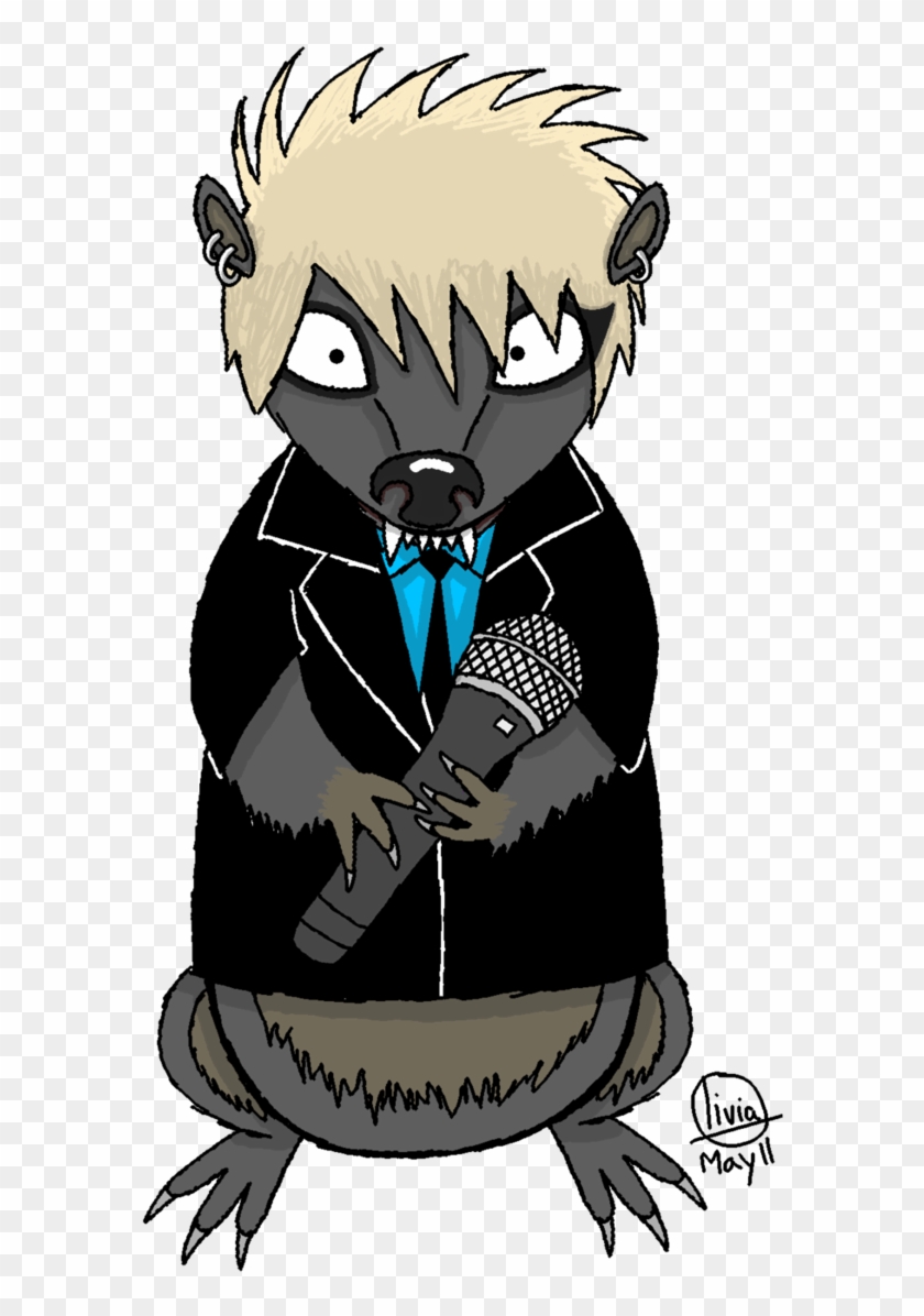 Adam Lambert As A Honey Badger By Ibex93 - Cartoon #508697