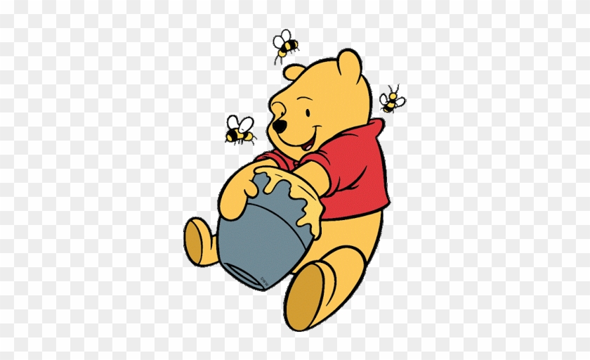 Winnie Pooh Png - Cartoon Winnie The Pooh Honey Pot, Transparent Png ,  Transparent Png Image - PNGitem
