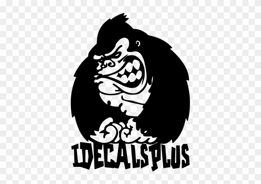 Decals, Tags, Sticker, Decal - Gorilla Sticker Logo #508782