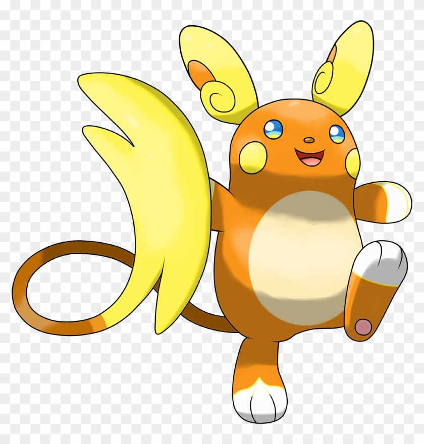 Shiny Alolan Raichu Pokédex - Pokemon Alolan Raichu Png #508796