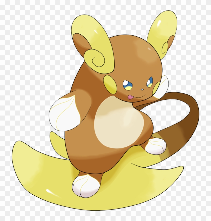 Alolan Raichu Card For Kids - Alolan Raichu Png #508816