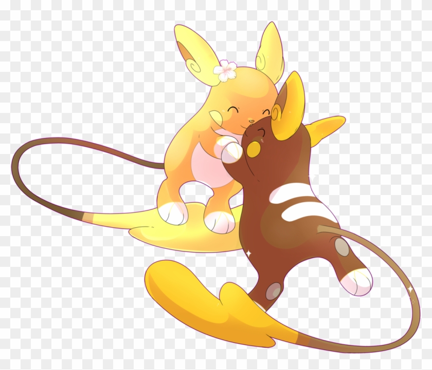 Raichu Forma Alola, Shiny - Female Pokemon Alolan Raichu #508891