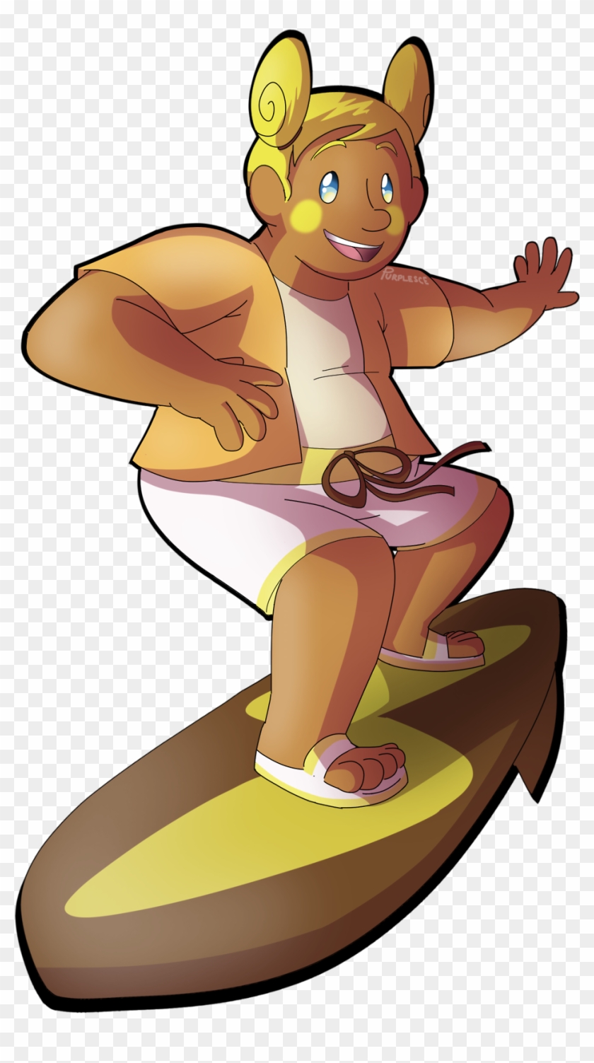 Early This Year I Drew A Human Alola Raichu And Now - Alolan Raichu Gijinka #508895