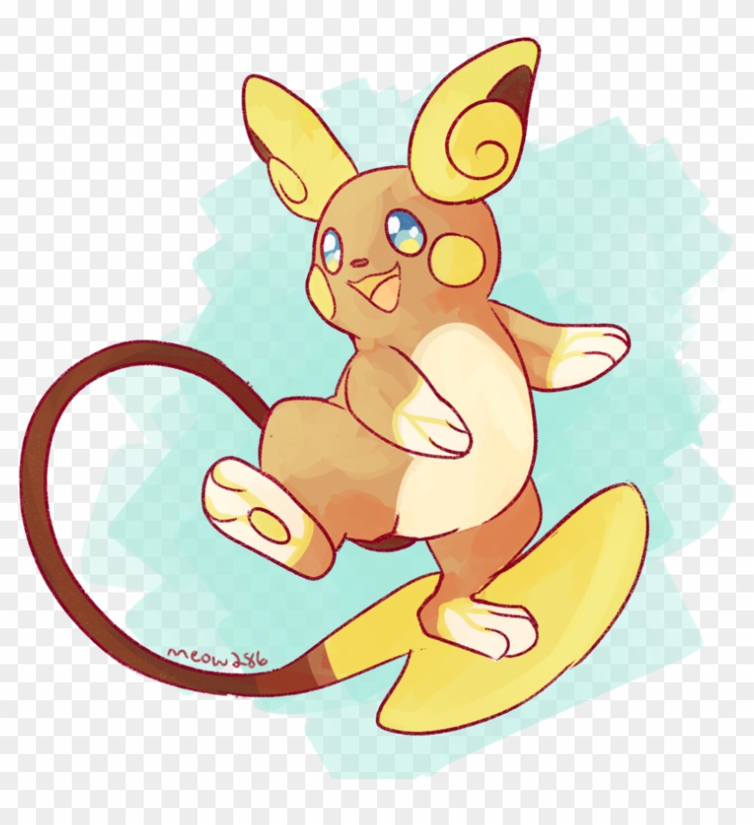 Alolan Raichu By Meow286 Alolan Raichu By Meow286 - Alolan Raichu Cute #508943