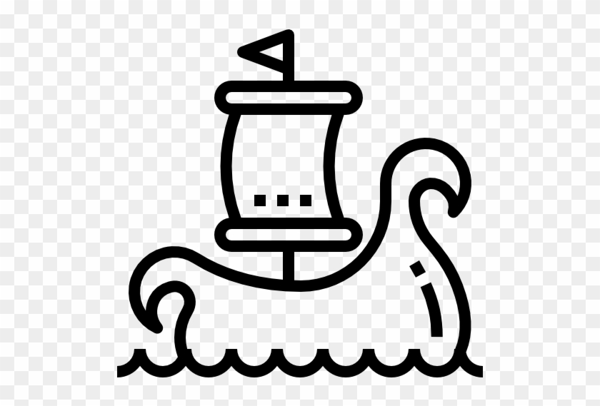 Viking Ship Free Icon - Vikings #509120