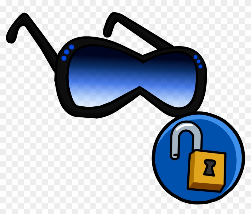 Club - Club Penguin Diva Sunglasses - Free Transparent PNG Clipart Images  Download