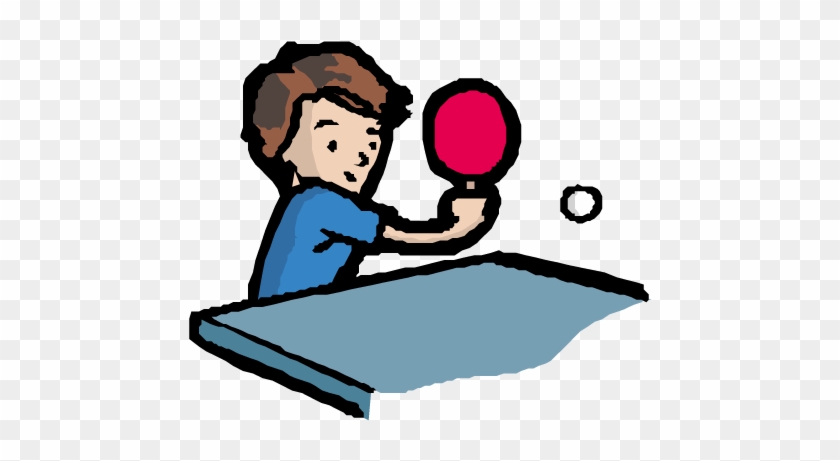 Pong Play Table Tennis Royalty-free Clip Art - Pong Play Table Tennis Royalty-free Clip Art #509200