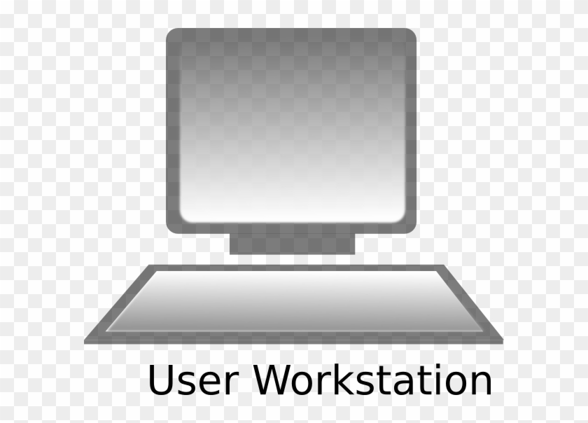 Computer Workstation Clip Art At Clker - Computer Terminal Clip Art #509253