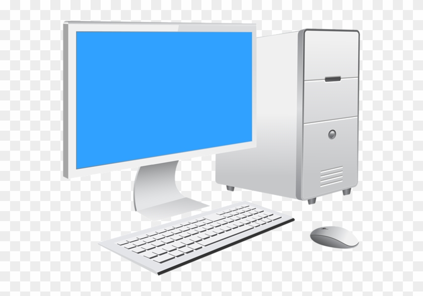 Pc Set Transparent Png Clip Art Image - Computer Set Clip Art #509254