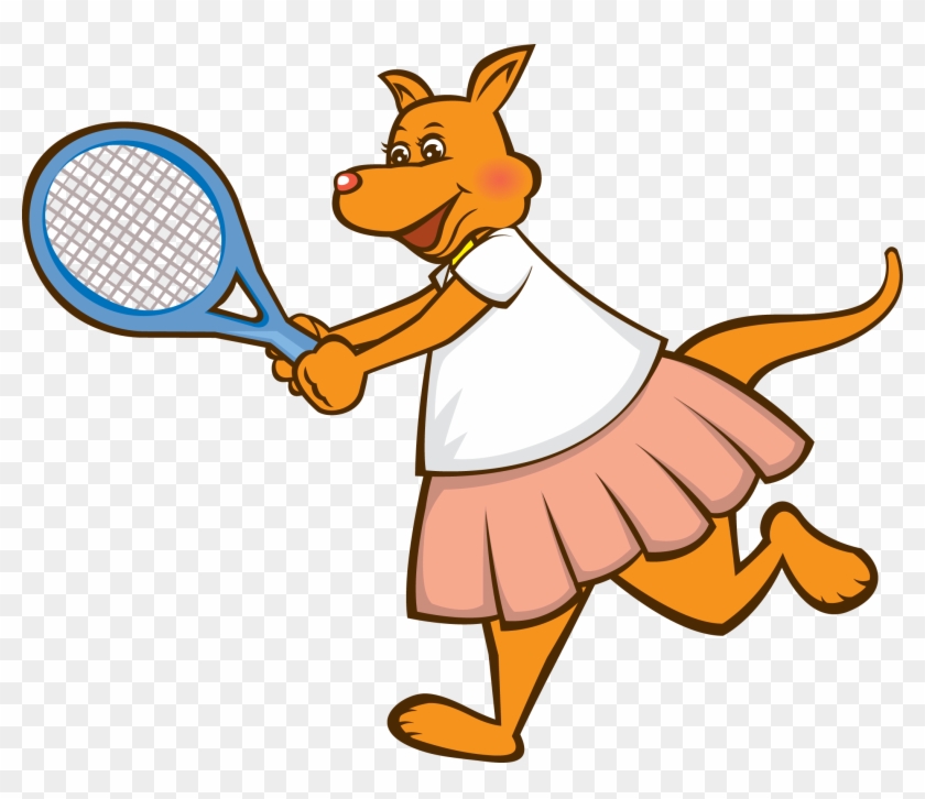 Tennis Girl Poster Illustration - Tennis Girl Poster Illustration #509289