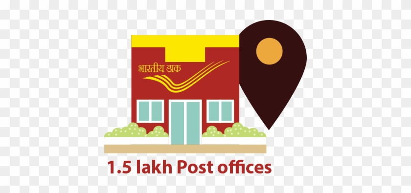 India Post Geo-tags - Indian Post Office Clipart #509345