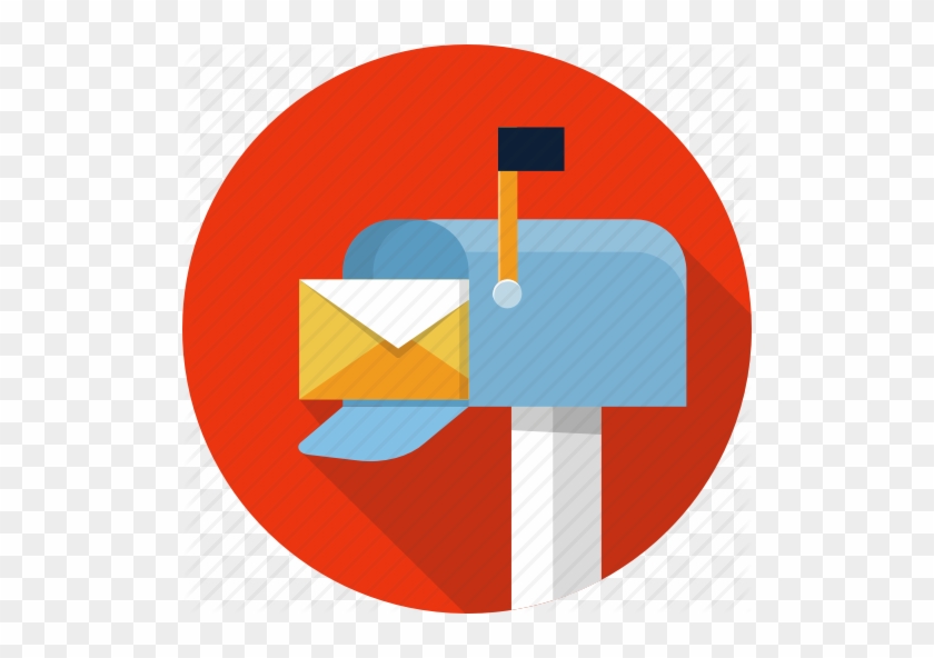 Mail Black Envelope Symbol - Briefkasten Icon #509398