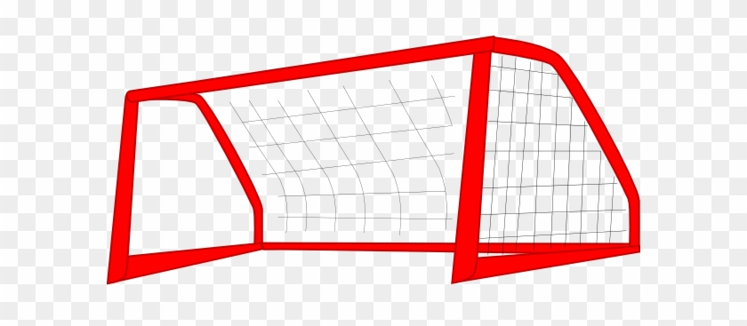 Red Soccer Goal Net - Draw A Soccer Goal Net #509402