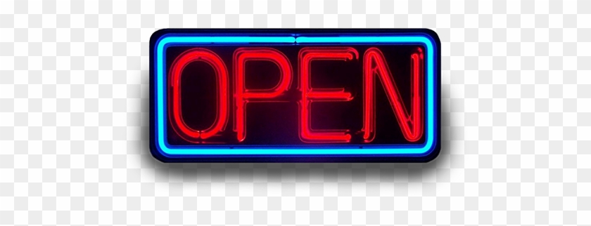 Open, Bare Post Office - Led Neon Open Sign #509416