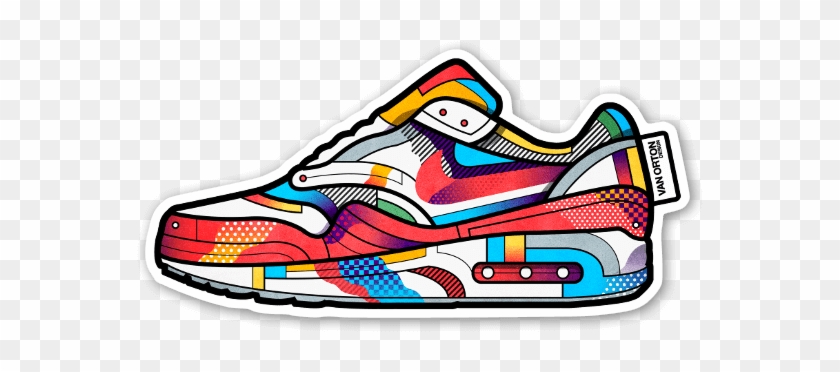 Airmax Vivid Sneaker Sticker - Sneakers #509463