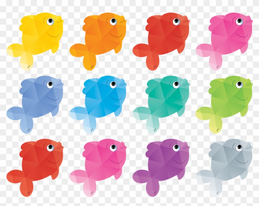Tcr3551 Colorful Fish Mini Accents Image - Calendar #509530