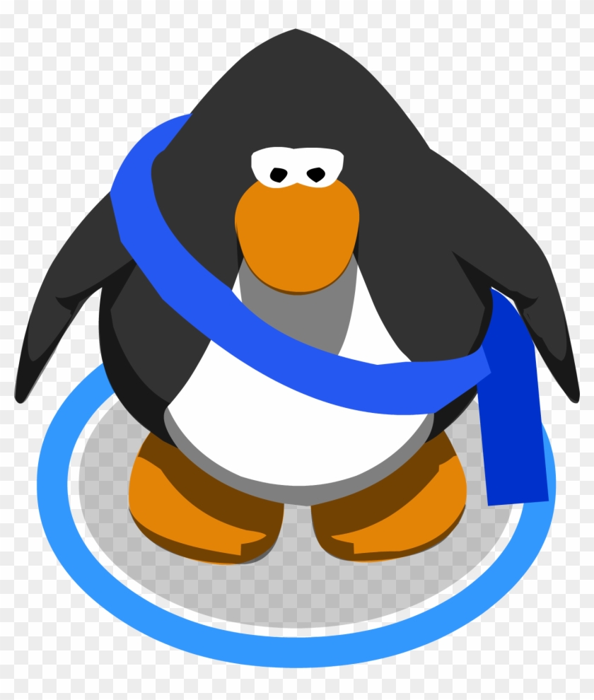 Blue Mail Bag In Game - Club Penguin Penguin In Game #509574
