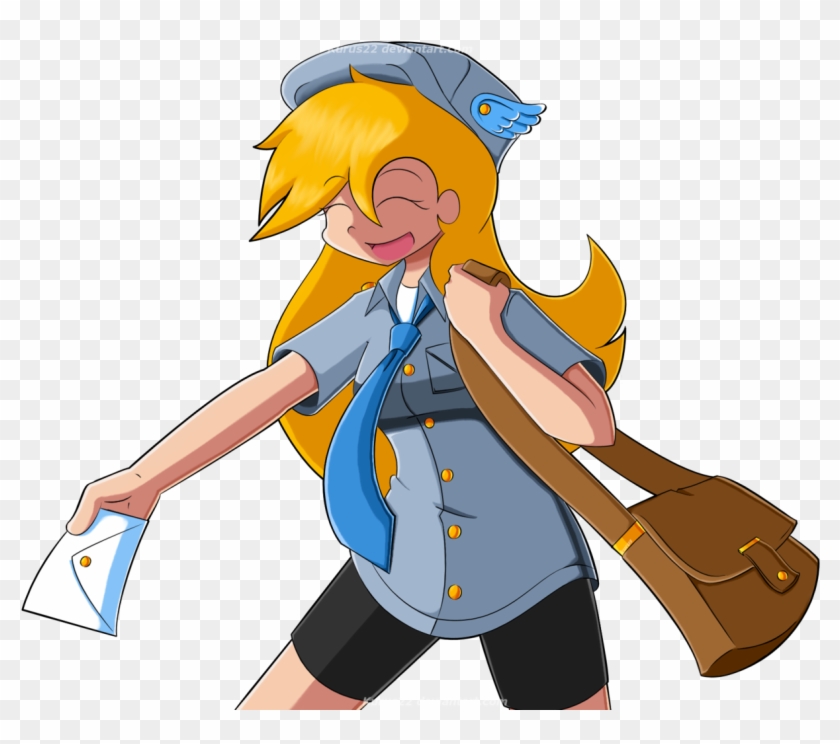 Kurus22, Derpy Hooves, Human, Humanized, Mailbag, Safe, - Cartoon #509575