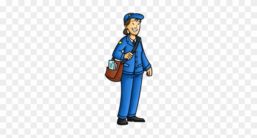 Mail Carrier Clipart - Female Mail Carrier Clipart #509595
