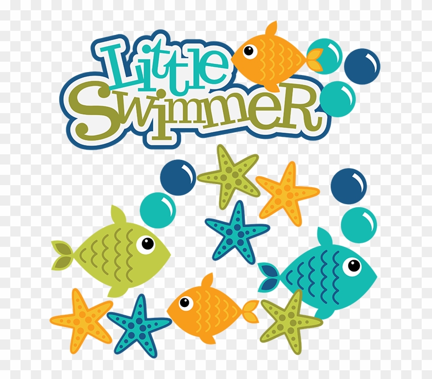 Little Swimmer Svg Scrapbook Files Fish Svg File Fish - Die Cut Fish #509606