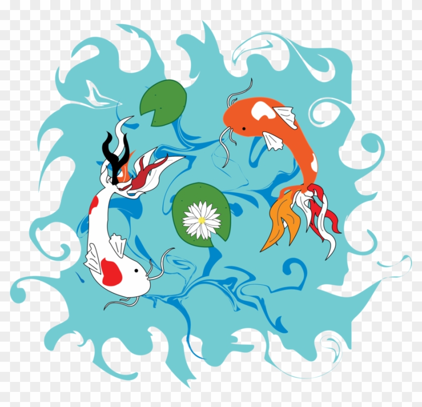 Koi Fish Pond By Dylanspider - Koi Fish Pond Vector - Free Transparent PNG Clipart Images Download Koi Fish Pond By Dylanspider - Koi Fish Pond Vector - Free Transparent PNG Clipart Images Download