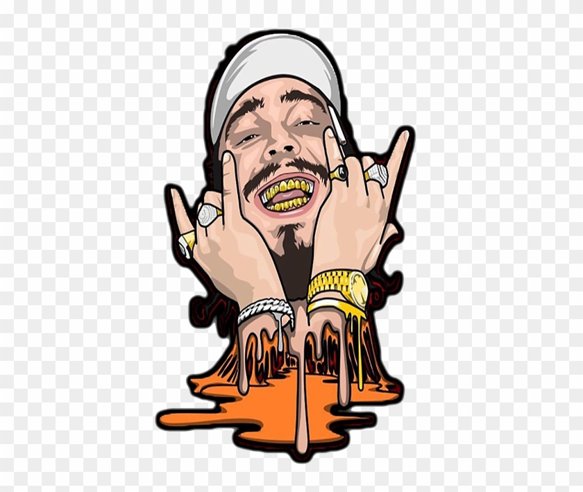 Bleed Area May Not Be Visible - Post Malone Clip Art #509641