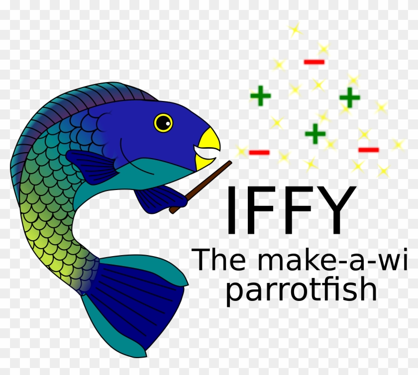 Clipart - - Parrot Fish Logo #509651