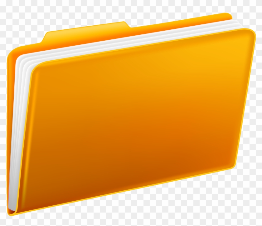 Yellow Folders Png - Folder Png #509831
