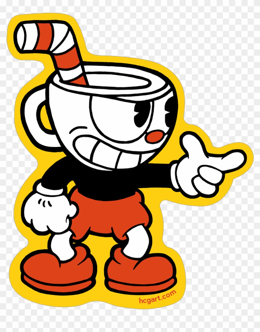 "cuphead" Sticker By Munch - Cuphead #509998