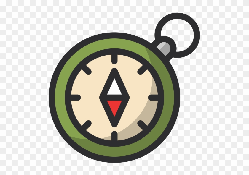 Camping Clipart Compass - Camping Compass Clipart #510021