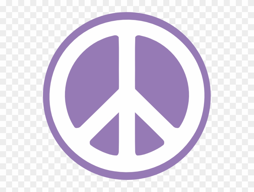 Peace Sign Symbol Clipart - Peace And Love White #510037