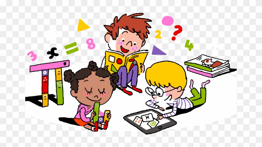 Students Clipart - Math Kids Clipart #510053