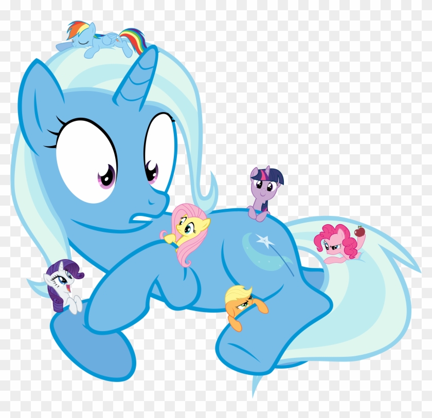 Rainbow Dash Twilight Sparkle Rarity Pony Spike Applejack - My Little Pony Trixie #510123