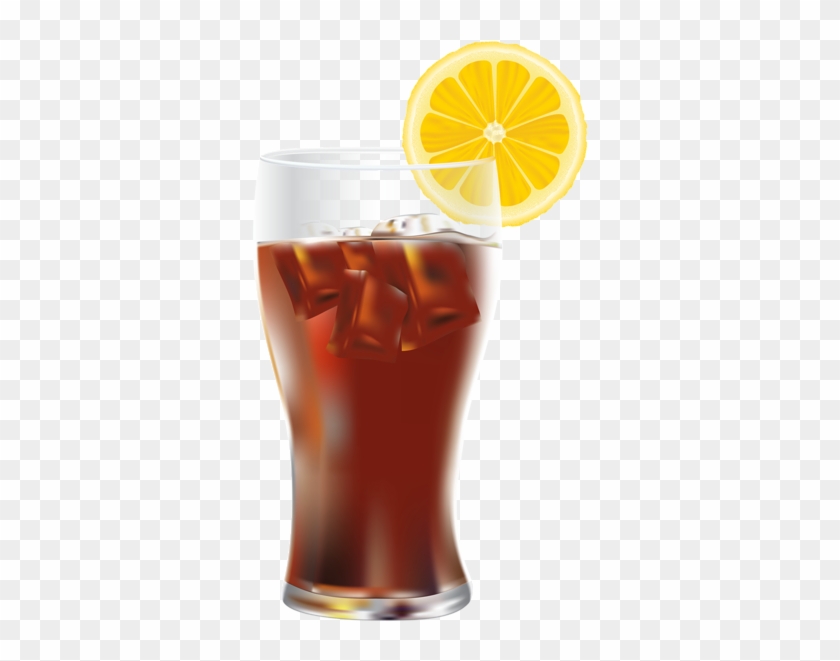 Juice Clipart Ice Tea - Cola Transparent Clipart #510155