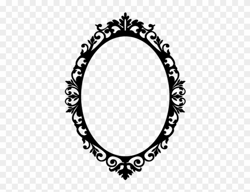 Buscar Con Google - Ornate Black Frame Oval #510194