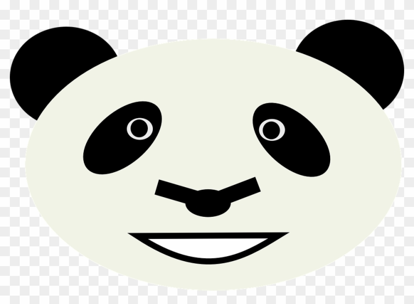 Get Notified Of Exclusive Freebies - Cartoon Panda Bear Face Shower Curtain #510212