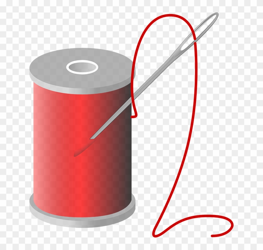 Needle And Thread 20, Buy Clip Art - Spool Of Thread Clipart #510381